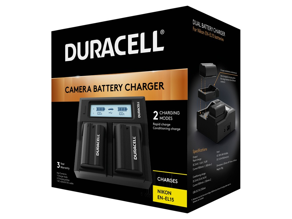 LED Dual DSLR Battery Charger thumbnail