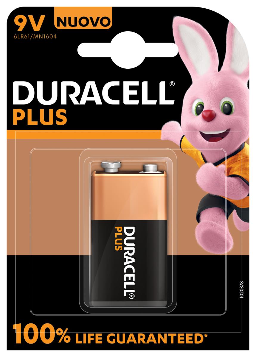 EU Product - Batterie Plus NEW -9V  (MN1604/6LR61)          1St. thumbnail