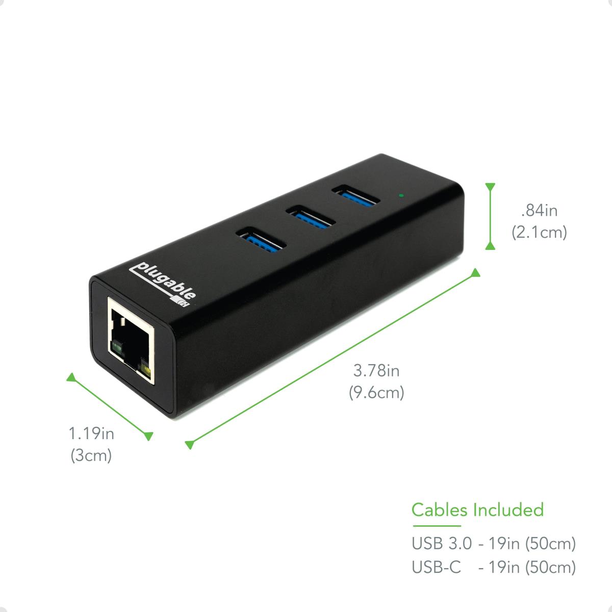 3 port USB 3.0 Bus Powered Hub thumbnail