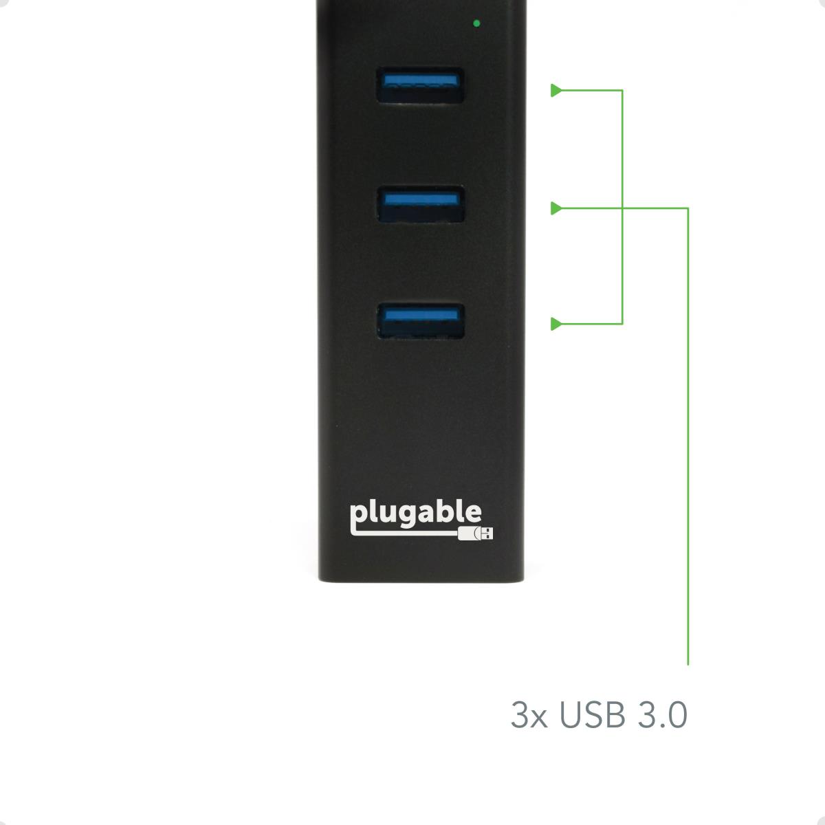 3 port USB 3.0 Bus Powered Hub thumbnail