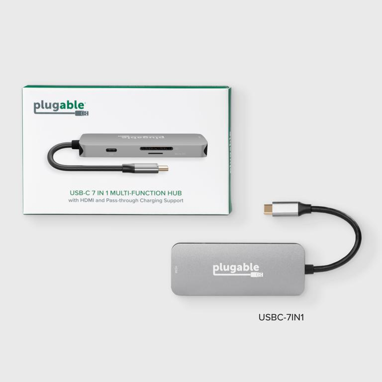 USB C 7-in-1 Adapter Hub thumbnail