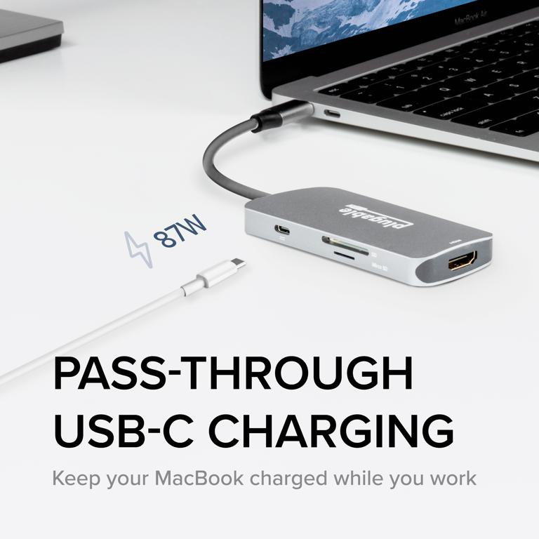 USB C 7-in-1 Adapter Hub thumbnail