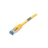 EU Product - Patchkabel RJ45 Cat6a 500Mhz gelb S-STP S/FTP AWG27 LSZH - Cable - Network thumbnail