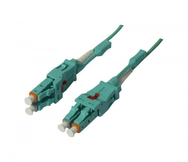 EU Product - LWL-2-Faser-Patchk..LC-LC OM3 Uniboot drehbar Push/Pull AD - Cable - Multimode fiber thumbnail