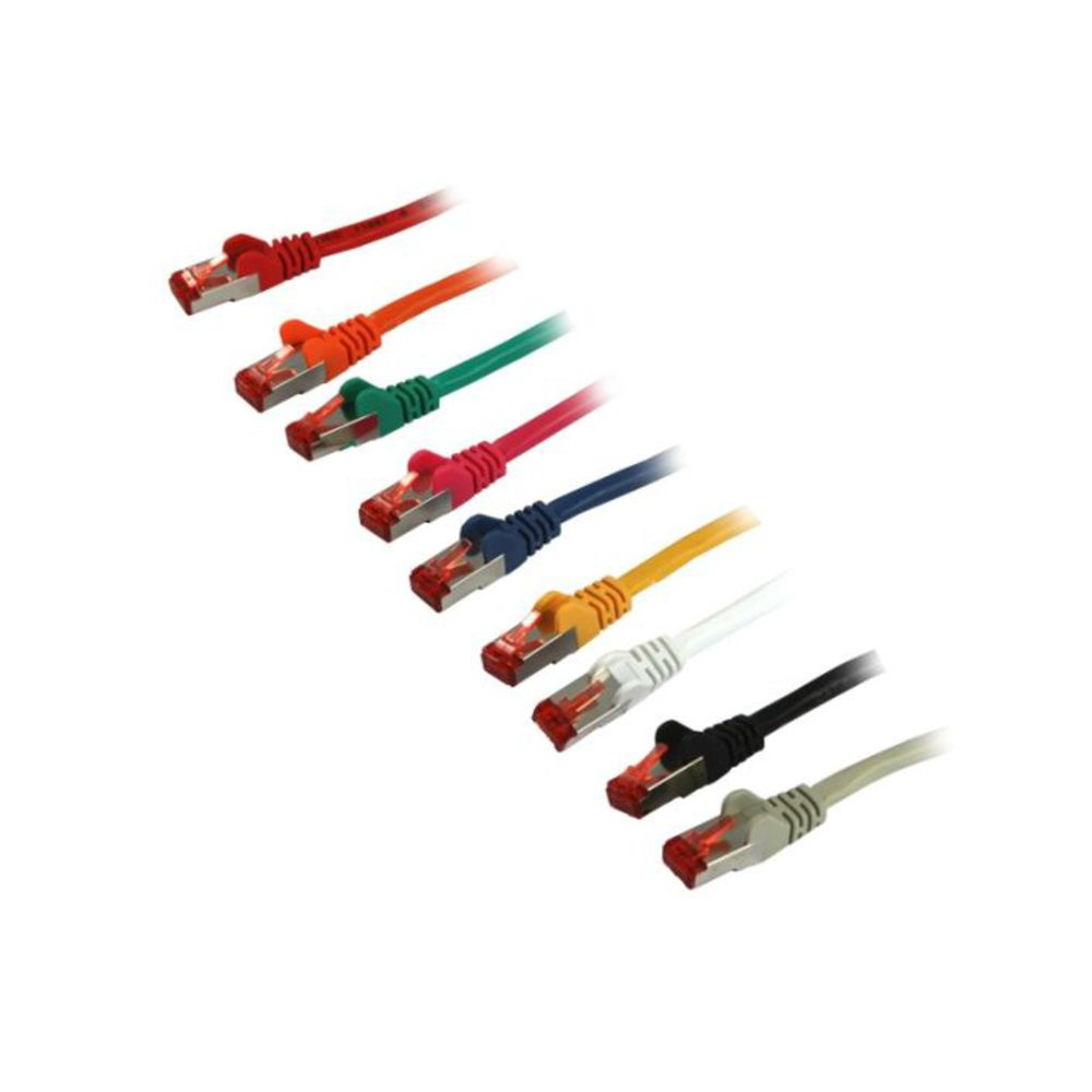 EU Product - Patchkabel RJ45 Cat6 250Mhz orange S-STP S/FTP LSZH - Cable - Network thumbnail