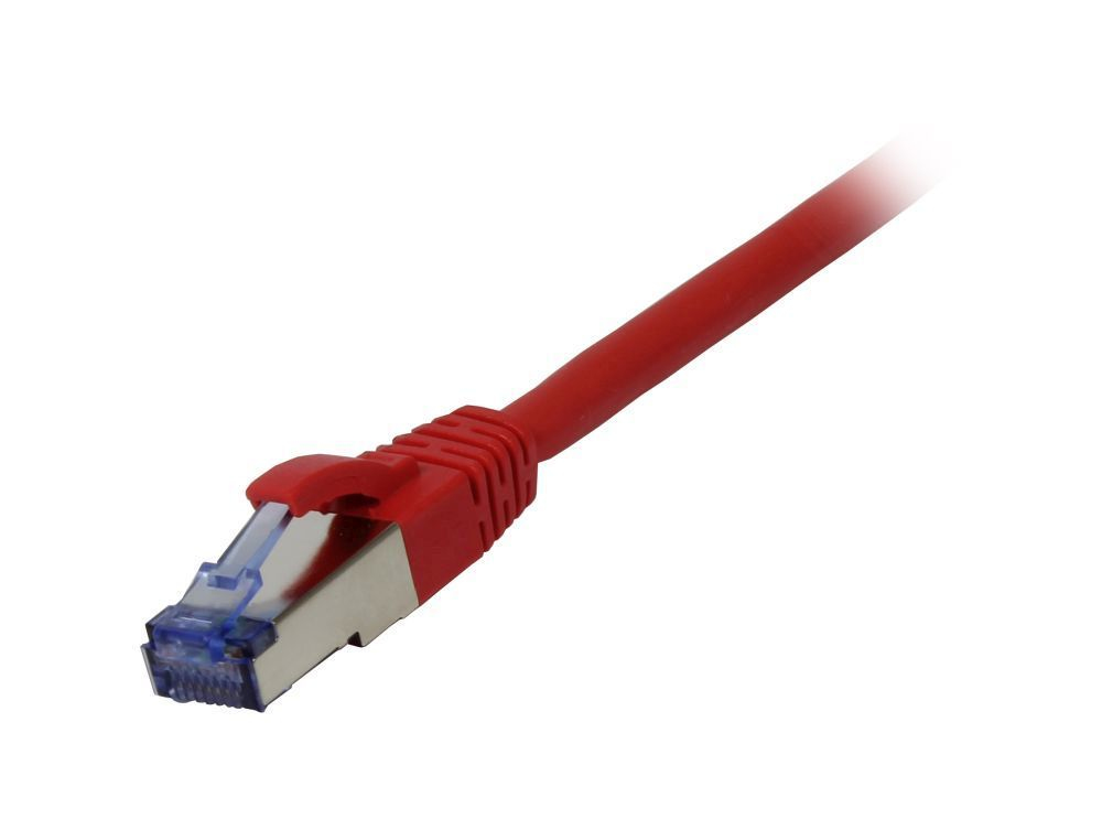 EU Product - Patchkabel RJ45 CAT6A 500Mhz rot S-STP S/FTP Komponent getestet GHMT - Cable - Network thumbnail