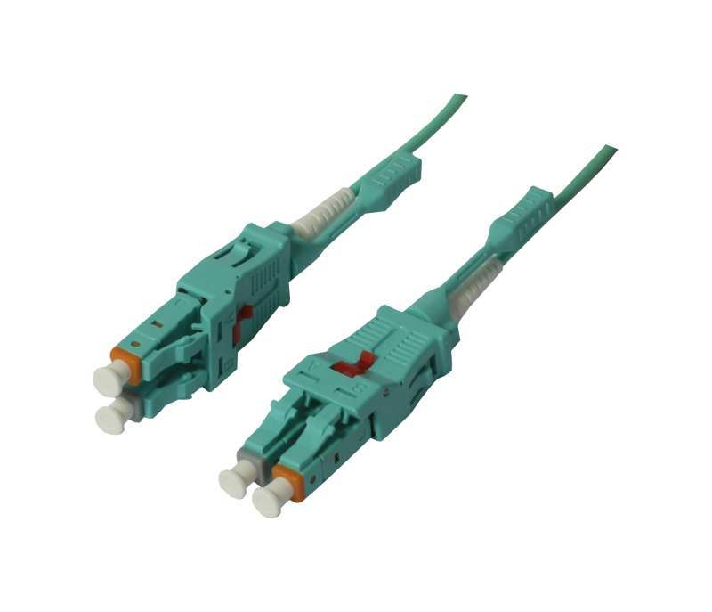EU Product - LWL-2-Faser-Patchk..LC-LC OM3 Uniboot drehbar Push/Pull AD - Cable - Multimode fiber thumbnail