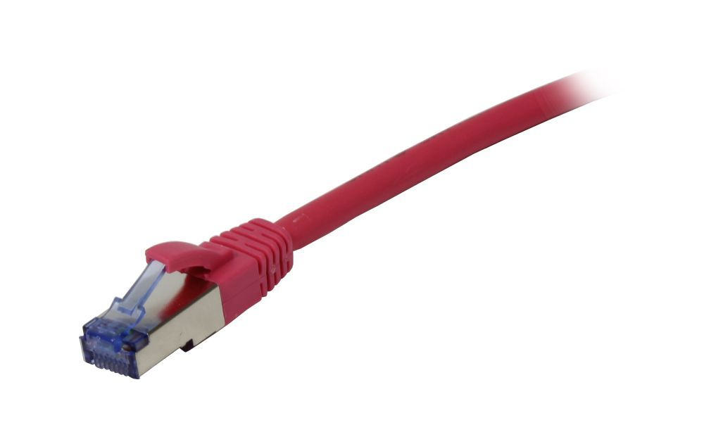 EU Product - Patchkabel RJ45 Cat6a 500Mhz pink S-STP S/FTP Komponent getestet GHMT - Cable - Network thumbnail