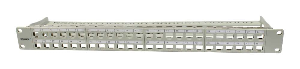 EU Product - Keystone Modultrger 19Patchpanel fr 48xTP-Modul 1HE t95mm thumbnail