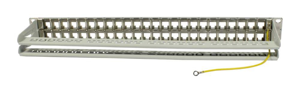 EU Product - Keystone Modultrger 19Patchpanel fr 48xTP-Modul 1HE t95mm thumbnail