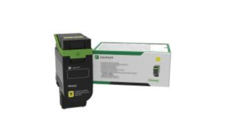 YELLOW TONER RTN 12KCS963,CX833,95x,96x thumbnail