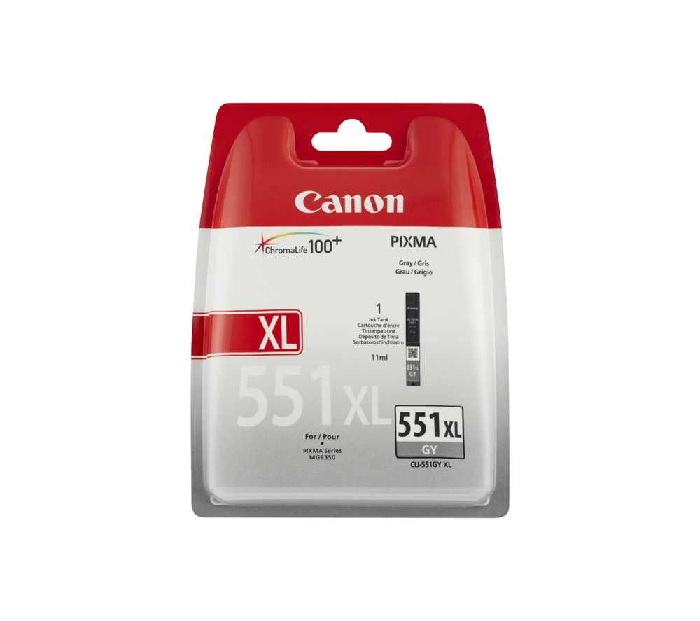 EU Product - Tintenpatrone - CLI-551GYXL - 6447B004 - grau - 11ml thumbnail