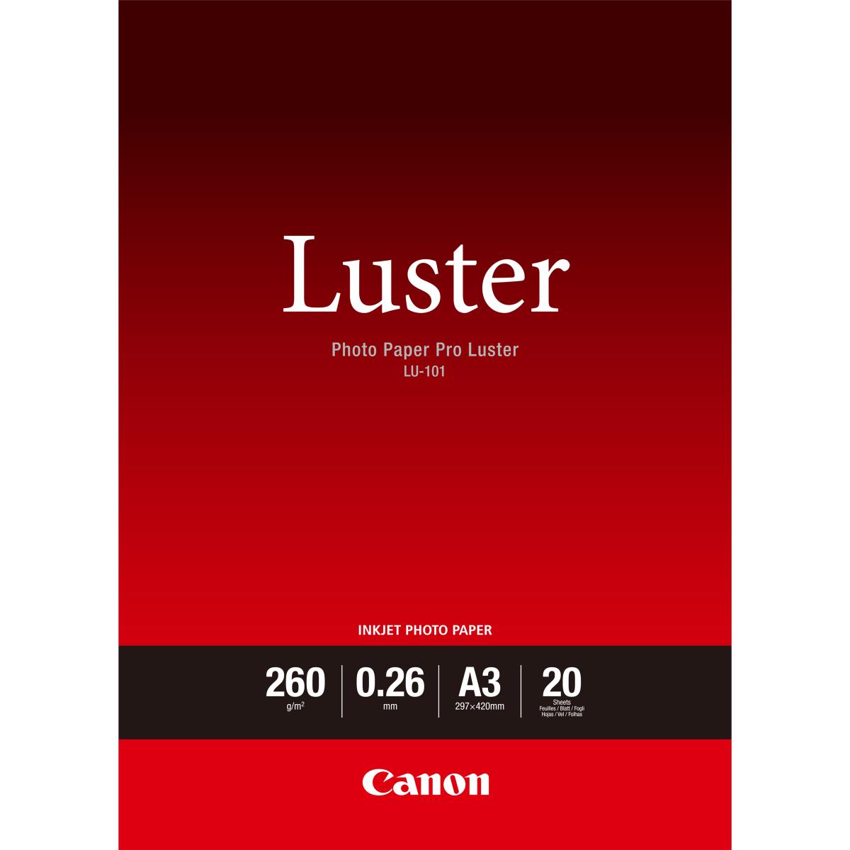 LU-101 A3 20 SHEETS thumbnail
