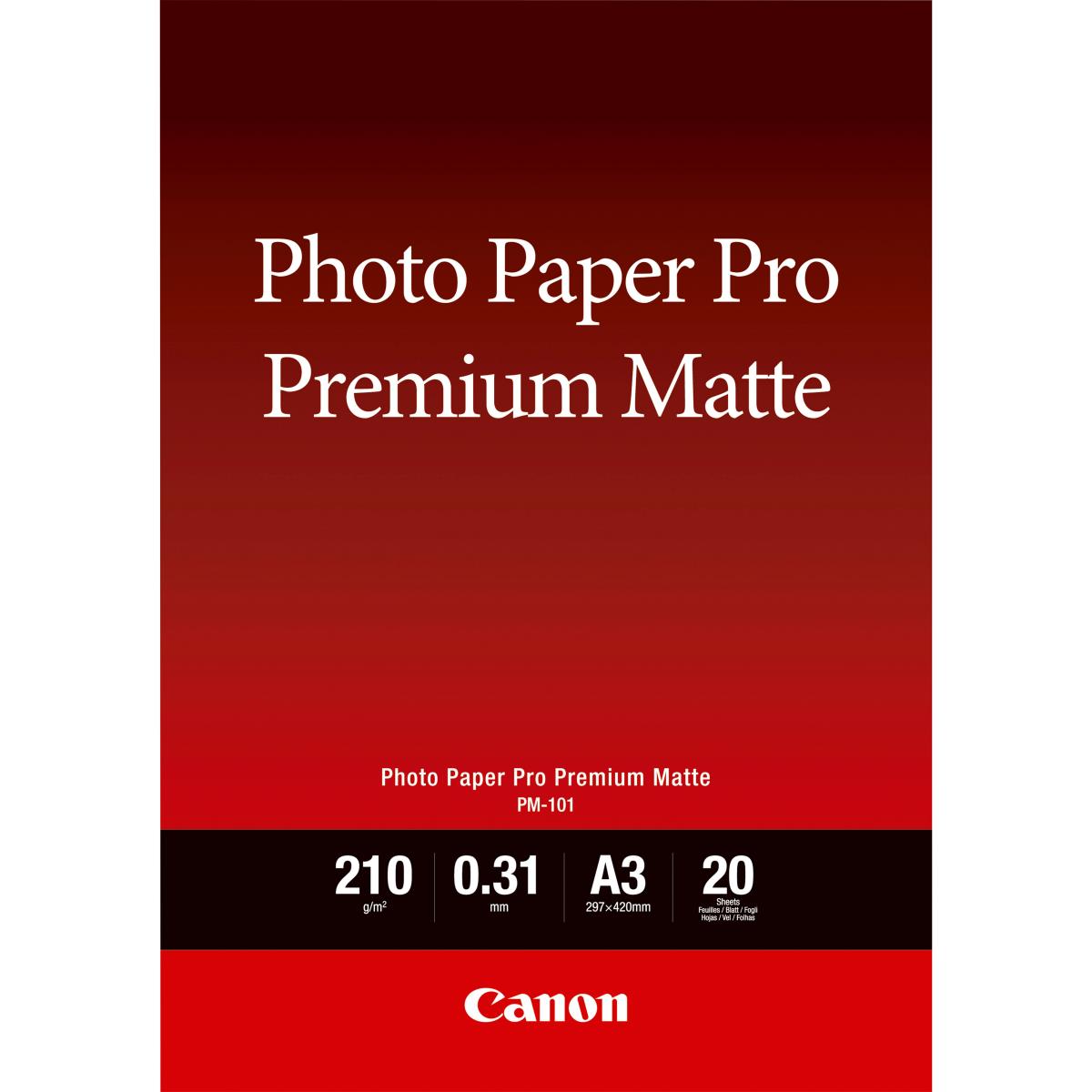 PM-101 A3 PHOTO PAPERPM-101 20 SHEETS thumbnail