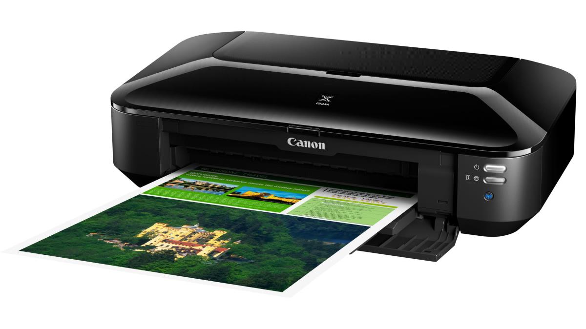 PIXMA iX6850 iX 6850 - Printer - colour - inkjet - Ledger, A3 Plus - up to 14.5 ipm (mono) / up to 10.4 ipm (colour) - capacity: 150 sheets - USB 2.0, LAN, Wi-Fi(n) thumbnail