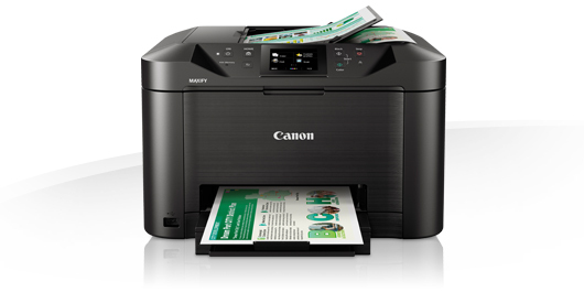 MAXIFY MB5150 - Multifunction printer - colour - ink-jet - A4 (210 x 297 mm), Legal (216 x 356 mm) (original) - A4/Legal (media) - up to 22 ppm (copying) - up to 24 ipm (printing) - 250 sheets - 33.6 Kbps - LAN, Wi-Fi(n), USB host, USB 2.0 thumbnail