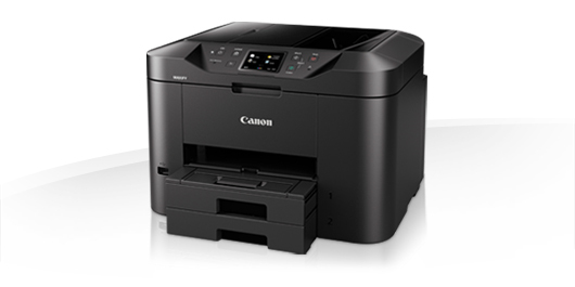 MAXIFY MB2750 MB 2750 - Multifunction printer - colour - inkjet - A4 (210 x 297 mm), Legal (216 x 356 mm) (original) - A4/Legal (media) - up to 22  ppm (copying) - up to 24 ipm (printing) - 500 sheets - 33.6 Kbps - USB 2.0, LAN, Wi-Fi(n), USB host thumbnail