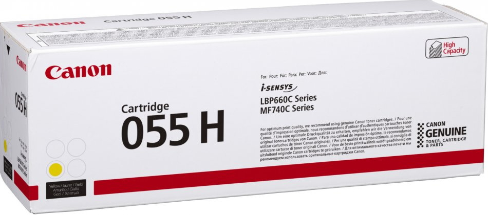 EU Product - Tonerpatrone - Cartridge 055H - 3017C002 - gelb - 5.900Seiten thumbnail
