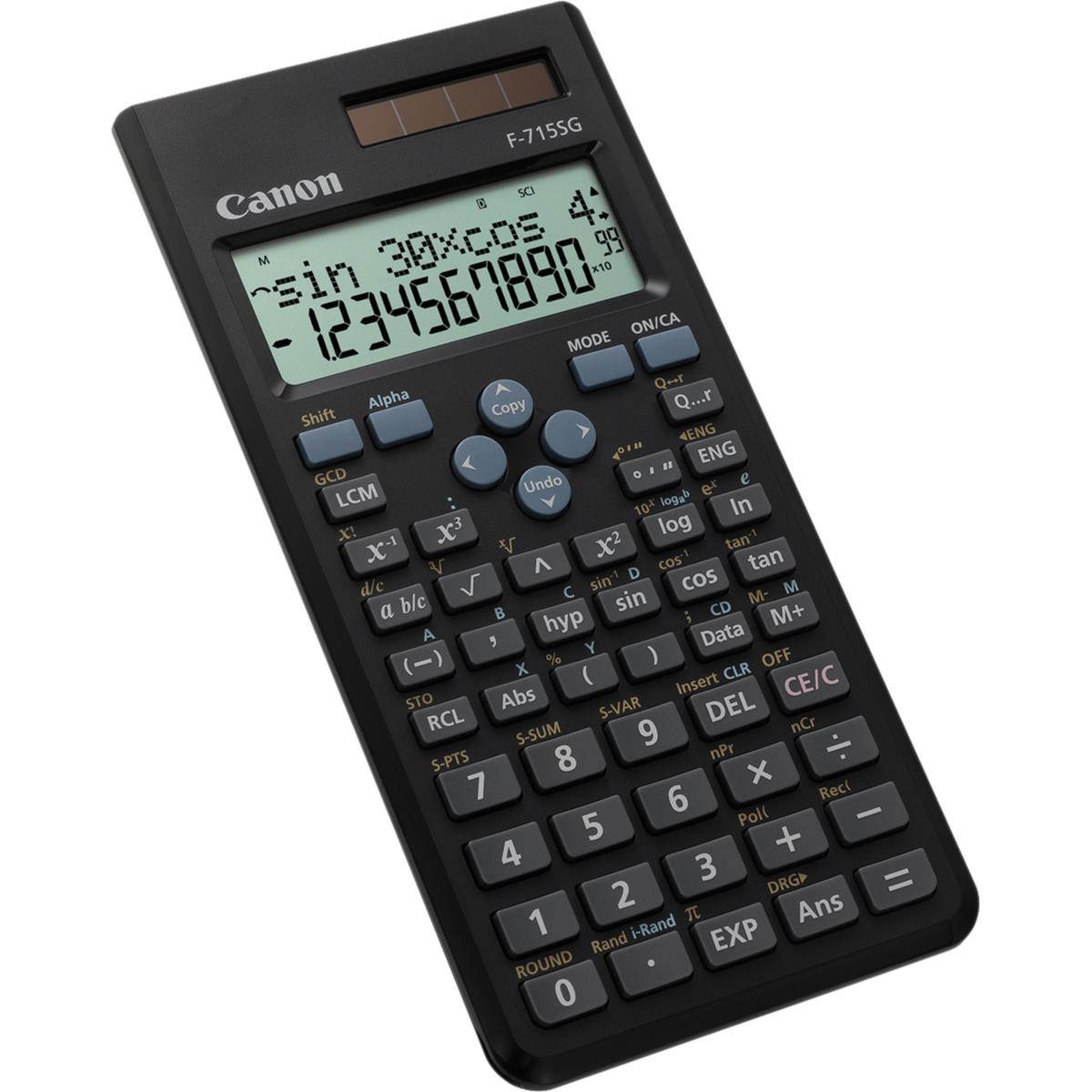 F-715SG Scientific Calculator - Black thumbnail