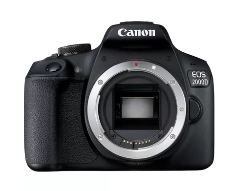 EOS 2000D SLR Black Camera Body Only thumbnail
