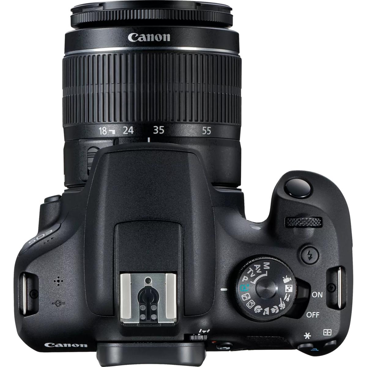 EOS 2000D DSLR Camera with EF-S 18-55mm IS II Lens - Black thumbnail