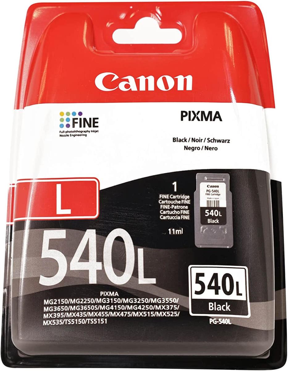 EU Product - Pg-540 L schwarz - Original - Ink Cartridge thumbnail