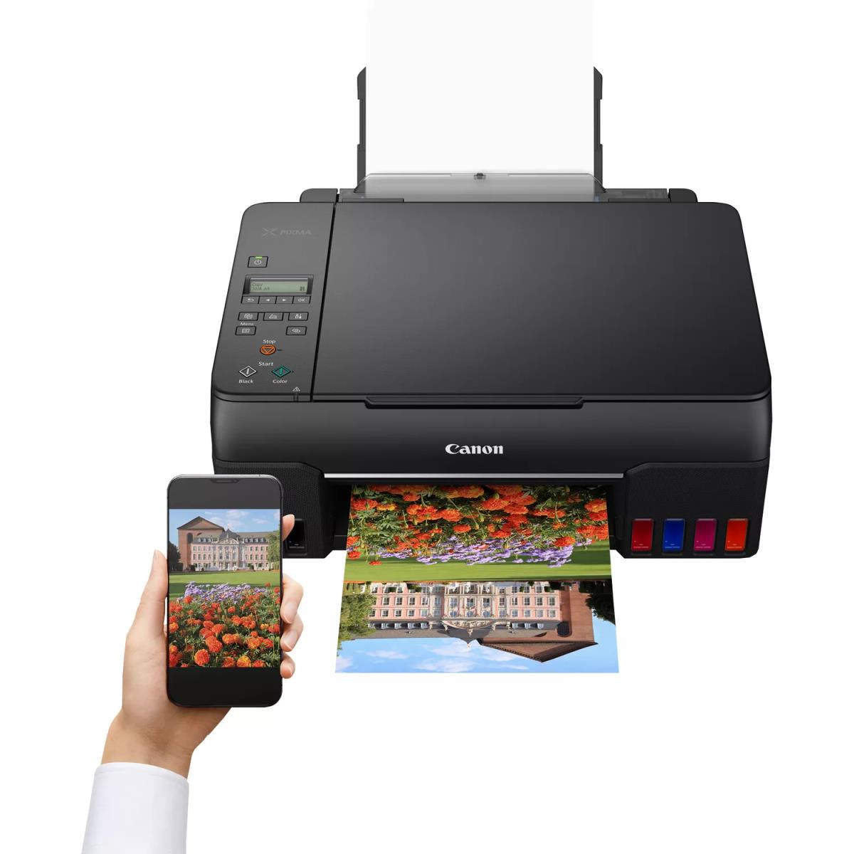 PIXMA G650 G 650 - Multifunction printer - colour - inkjet - refillable - A4 (210 x 297 mm), Letter A (216 x 279 mm) (original) - A4/Legal (media) - up to 3.9 ipm (printing) - 100 sheets - USB 2.0, Wi-Fi(n) thumbnail