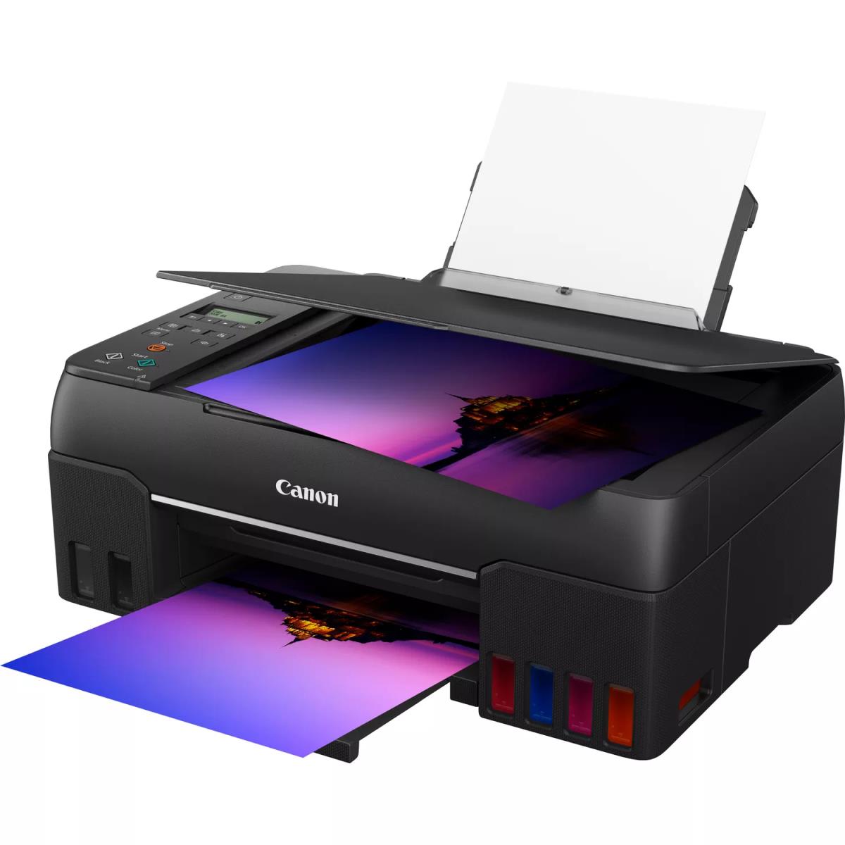 PIXMA G650 G 650 - Multifunction printer - colour - inkjet - refillable - A4 (210 x 297 mm), Letter A (216 x 279 mm) (original) - A4/Legal (media) - up to 3.9 ipm (printing) - 100 sheets - USB 2.0, Wi-Fi(n) thumbnail