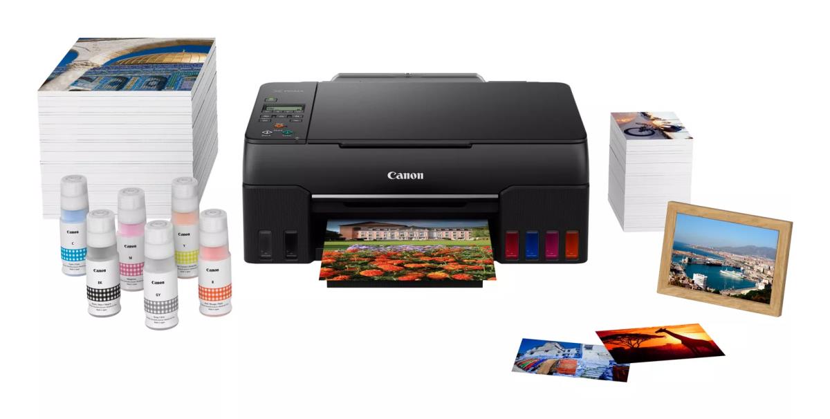 PIXMA G650 G 650 - Multifunction printer - colour - inkjet - refillable - A4 (210 x 297 mm), Letter A (216 x 279 mm) (original) - A4/Legal (media) - up to 3.9 ipm (printing) - 100 sheets - USB 2.0, Wi-Fi(n) thumbnail