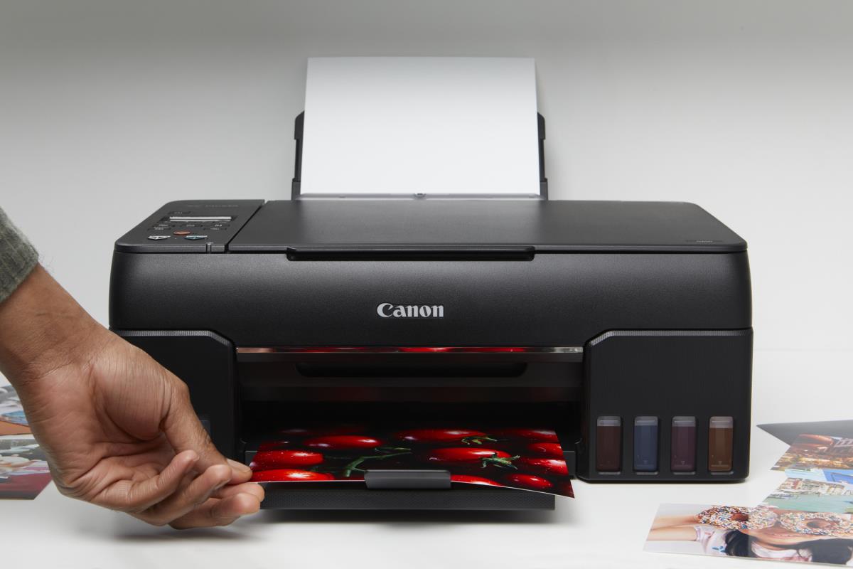 PIXMA G650 G 650 - Multifunction printer - colour - inkjet - refillable - A4 (210 x 297 mm), Letter A (216 x 279 mm) (original) - A4/Legal (media) - up to 3.9 ipm (printing) - 100 sheets - USB 2.0, Wi-Fi(n) thumbnail