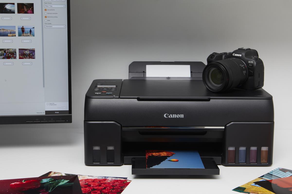 PIXMA G650 G 650 - Multifunction printer - colour - inkjet - refillable - A4 (210 x 297 mm), Letter A (216 x 279 mm) (original) - A4/Legal (media) - up to 3.9 ipm (printing) - 100 sheets - USB 2.0, Wi-Fi(n) thumbnail