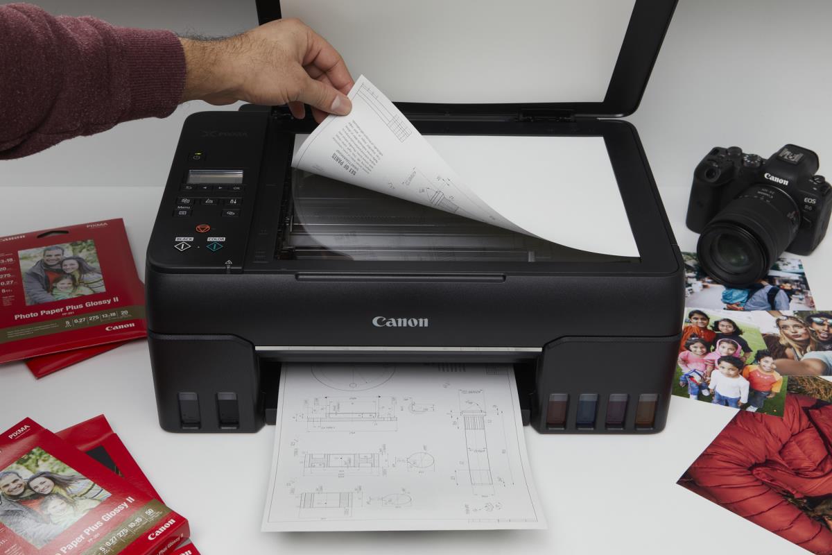 PIXMA G650 G 650 - Multifunction printer - colour - inkjet - refillable - A4 (210 x 297 mm), Letter A (216 x 279 mm) (original) - A4/Legal (media) - up to 3.9 ipm (printing) - 100 sheets - USB 2.0, Wi-Fi(n) thumbnail
