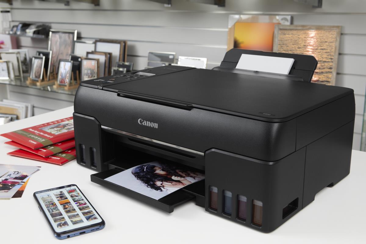 PIXMA G650 G 650 - Multifunction printer - colour - inkjet - refillable - A4 (210 x 297 mm), Letter A (216 x 279 mm) (original) - A4/Legal (media) - up to 3.9 ipm (printing) - 100 sheets - USB 2.0, Wi-Fi(n) thumbnail