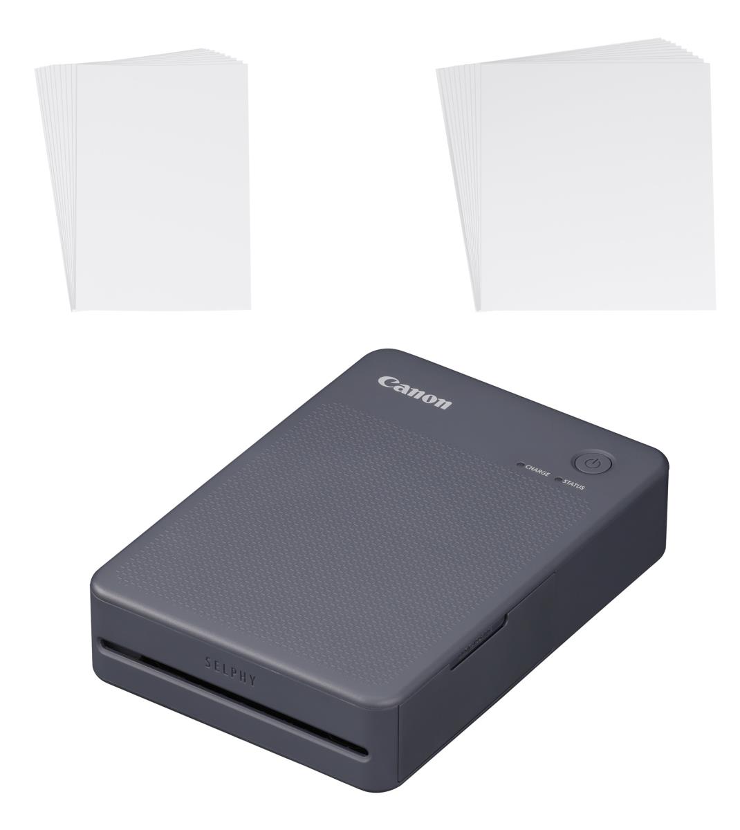 SELPHY QX20 - Printer - colour - dye sublimation - 72 x 85 mm up to 0.66 min/page (colour) - capacity: 10 sheets - Wi-Fi(g) - dark grey thumbnail