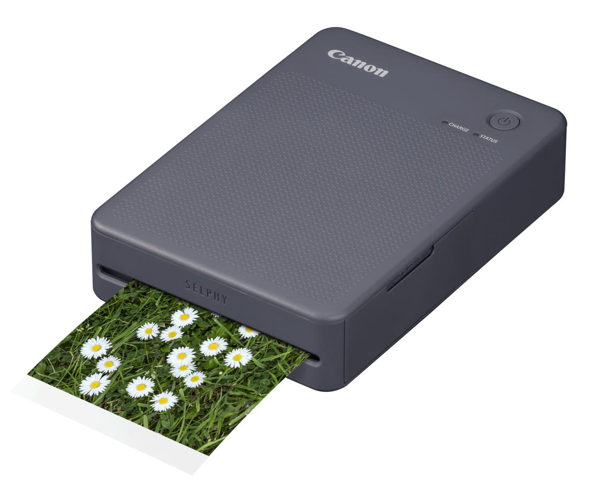 SELPHY QX20 - Printer - colour - dye sublimation - 72 x 85 mm up to 0.66 min/page (colour) - capacity: 10 sheets - Wi-Fi(g) - dark grey thumbnail
