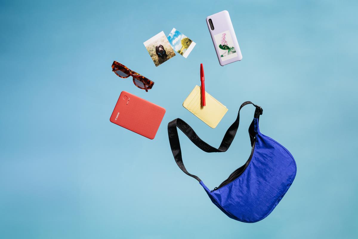 SELPHY QX20 - Printer - colour - dye sublimation - 72 x 85 mm up to 0.66 min/page (colour) - capacity: 10 sheets - Wi-Fi(g) - dark grey thumbnail