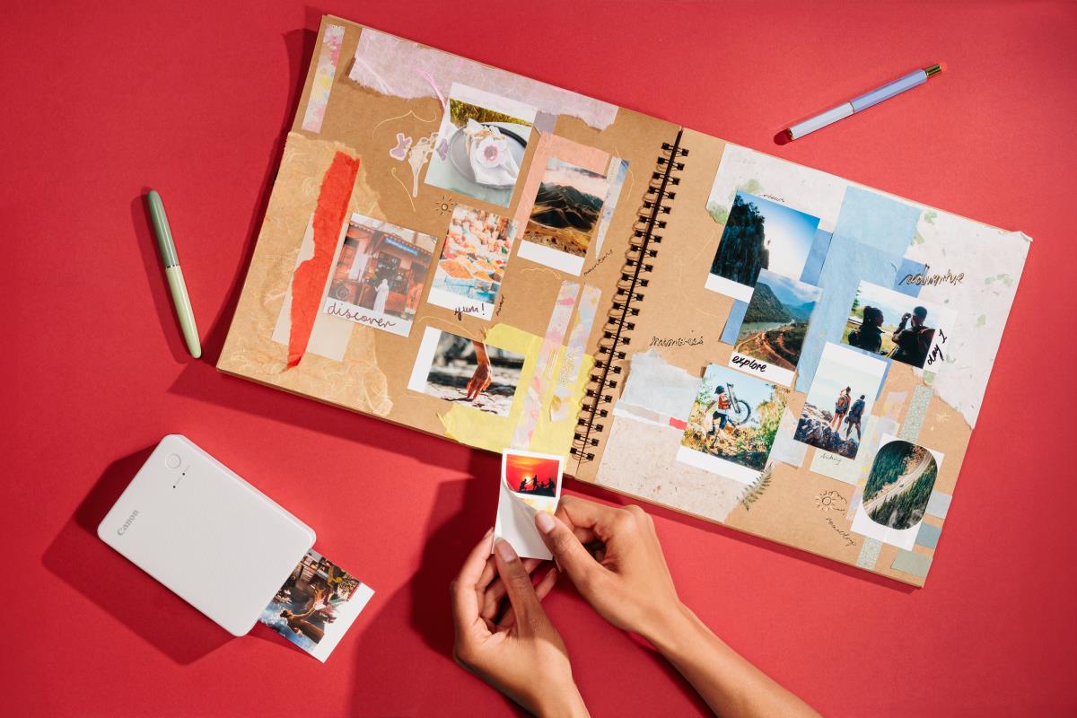 SELPHY QX20 - Printer - colour - dye sublimation - 72 x 85 mm up to 0.66 min/page (colour) - capacity: 10 sheets - Wi-Fi(g) - dark grey thumbnail