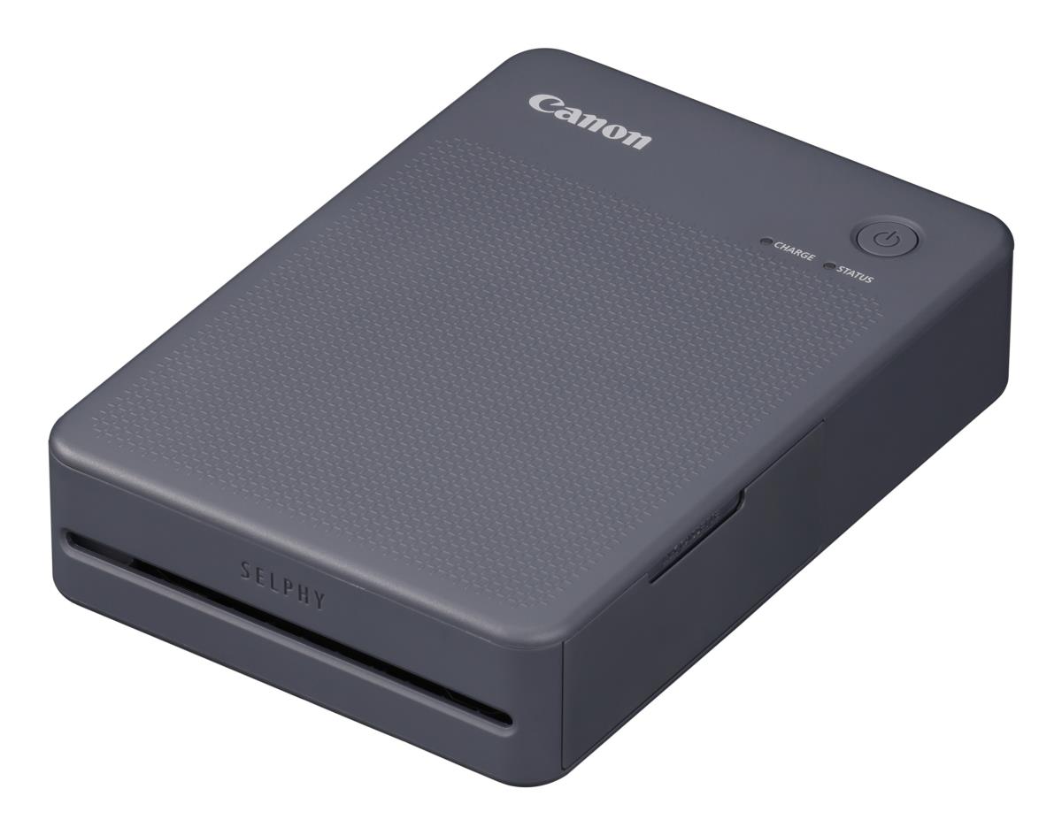 SELPHY QX20 - Printer - colour - dye sublimation - 72 x 85 mm up to 0.66 min/page (colour) - capacity: 10 sheets - Wi-Fi(g) - dark grey thumbnail