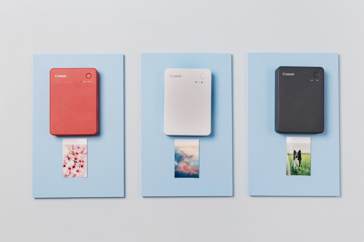 SELPHY QX20 - Printer - colour - dye sublimation - 72 x 85 mm up to 0.66 min/page (colour) - capacity: 10 sheets - Wi-Fi(g) - dark grey thumbnail