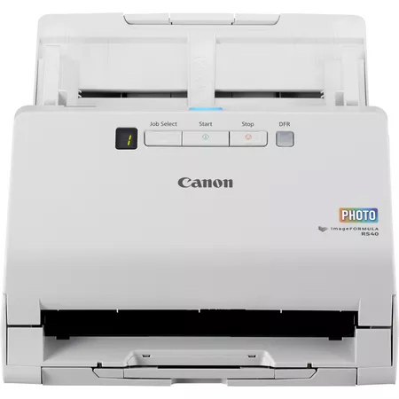 imageFORMULA RS40 - Document scanner - CMOS / CIS - Duplex - 216 x 3000 mm - 600 dpi x 600 dpi - up to 40 ppm (mono) / up to 30 ppm (colour) - ADF (60 sheets) - USB 2.0 thumbnail