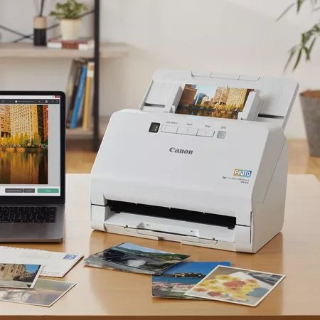 imageFORMULA RS40 - Document scanner - CMOS / CIS - Duplex - 216 x 3000 mm - 600 dpi x 600 dpi - up to 40 ppm (mono) / up to 30 ppm (colour) - ADF (60 sheets) - USB 2.0 thumbnail