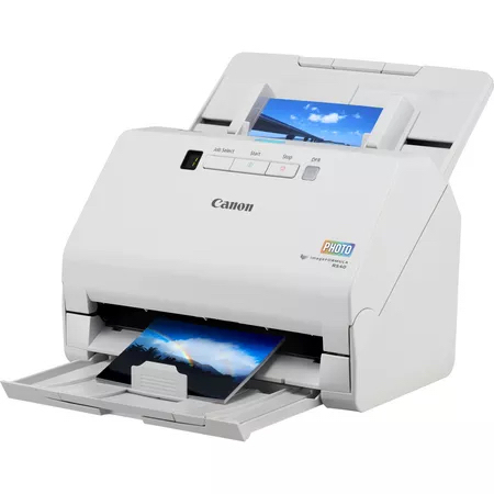 imageFORMULA RS40 - Document scanner - CMOS / CIS - Duplex - 216 x 3000 mm - 600 dpi x 600 dpi - up to 40 ppm (mono) / up to 30 ppm (colour) - ADF (60 sheets) - USB 2.0 thumbnail