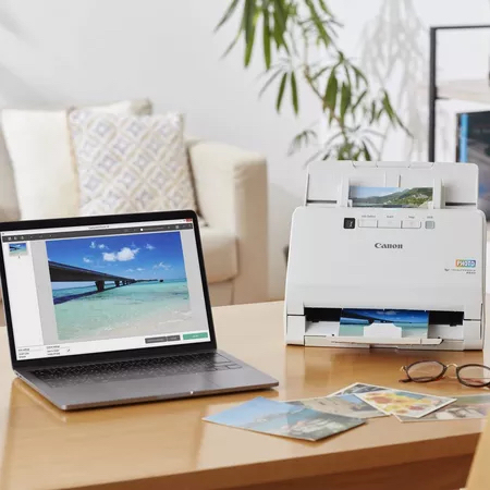 imageFORMULA RS40 - Document scanner - CMOS / CIS - Duplex - 216 x 3000 mm - 600 dpi x 600 dpi - up to 40 ppm (mono) / up to 30 ppm (colour) - ADF (60 sheets) - USB 2.0 thumbnail