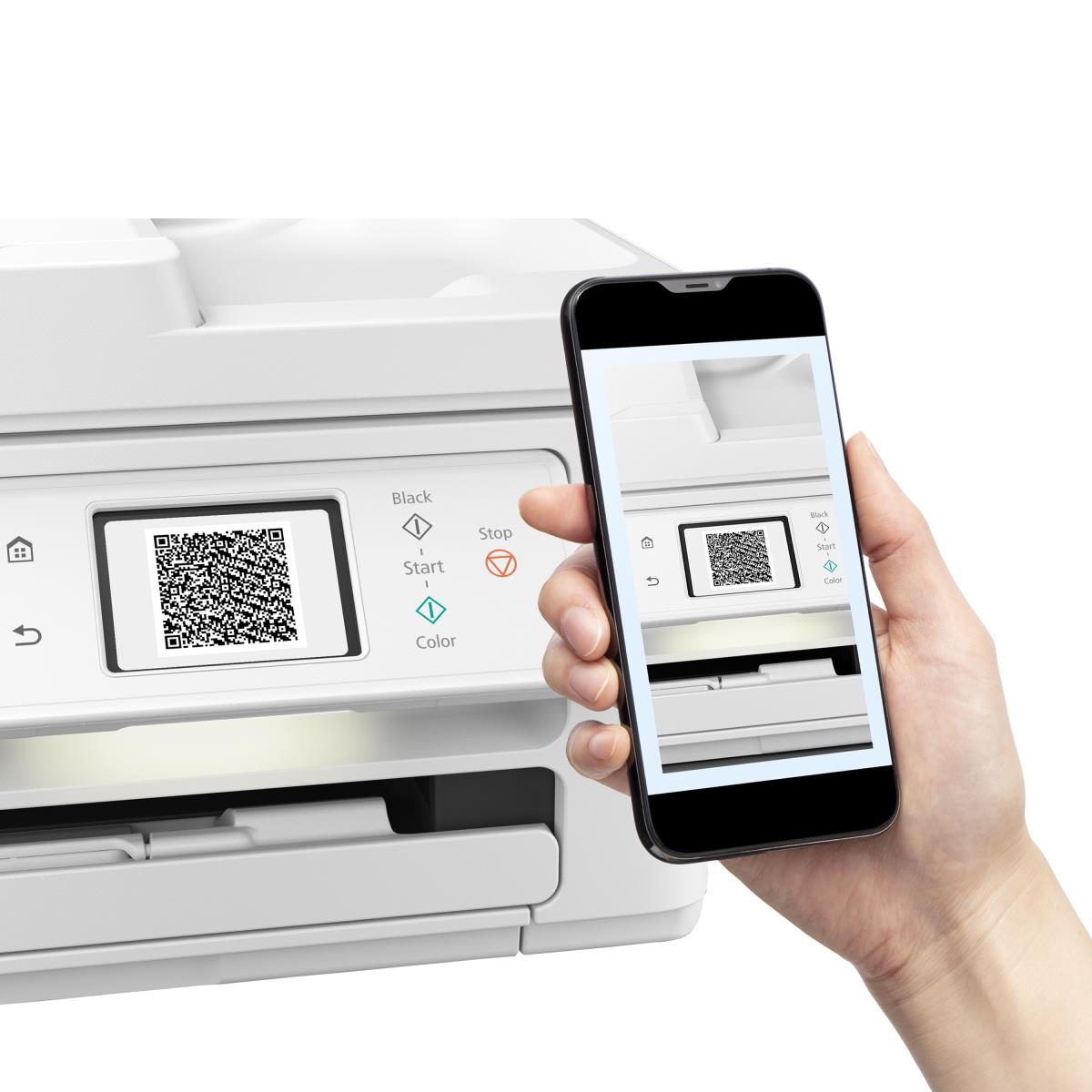 PIXMA TS7750i  A4  Print, ADF, Copy, Scan, Cloud. Up to 12001 x 1200 dpi 15ipm (mono), 10ipm (colour). Duplex, USB/WIFI. AirPrint/MacOS/Windows/(Mopria)Andriod/WIFI Dire thumbnail