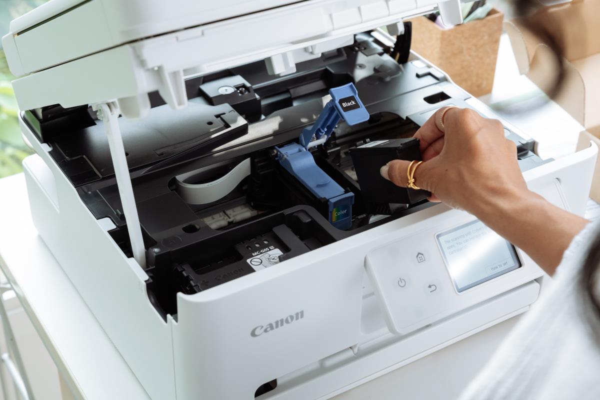 PIXMA TS7750i  A4  Print, ADF, Copy, Scan, Cloud. Up to 12001 x 1200 dpi 15ipm (mono), 10ipm (colour). Duplex, USB/WIFI. AirPrint/MacOS/Windows/(Mopria)Andriod/WIFI Dire thumbnail