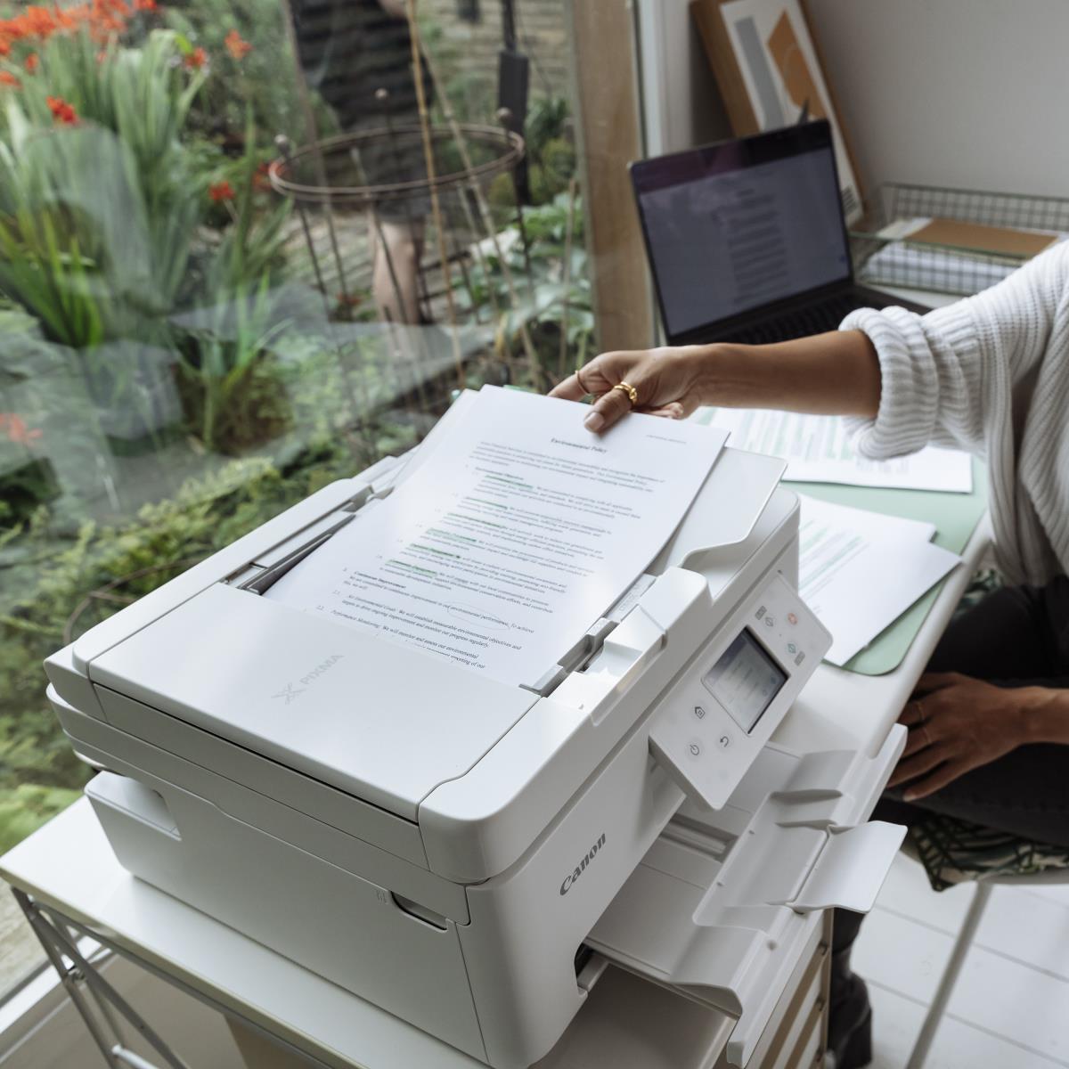 PIXMA TS7750i  A4  Print, ADF, Copy, Scan, Cloud. Up to 12001 x 1200 dpi 15ipm (mono), 10ipm (colour). Duplex, USB/WIFI. AirPrint/MacOS/Windows/(Mopria)Andriod/WIFI Dire thumbnail