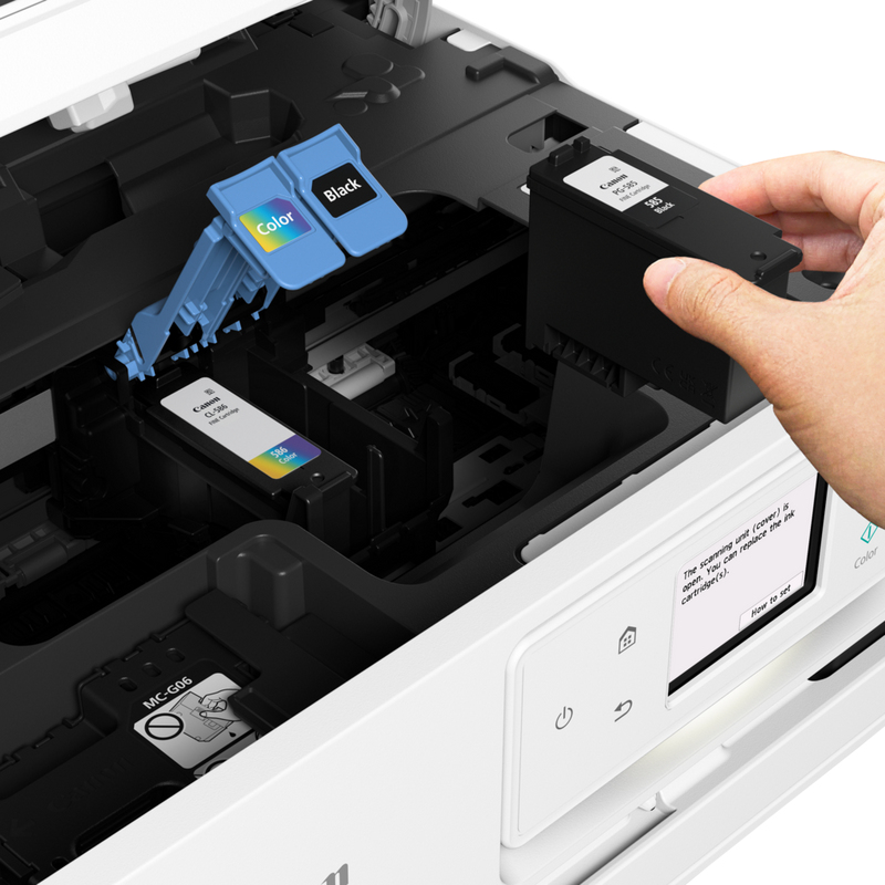 PIXMA TS7750i  A4  Print, ADF, Copy, Scan, Cloud. Up to 12001 x 1200 dpi 15ipm (mono), 10ipm (colour). Duplex, USB/WIFI. AirPrint/MacOS/Windows/(Mopria)Andriod/WIFI Dire thumbnail