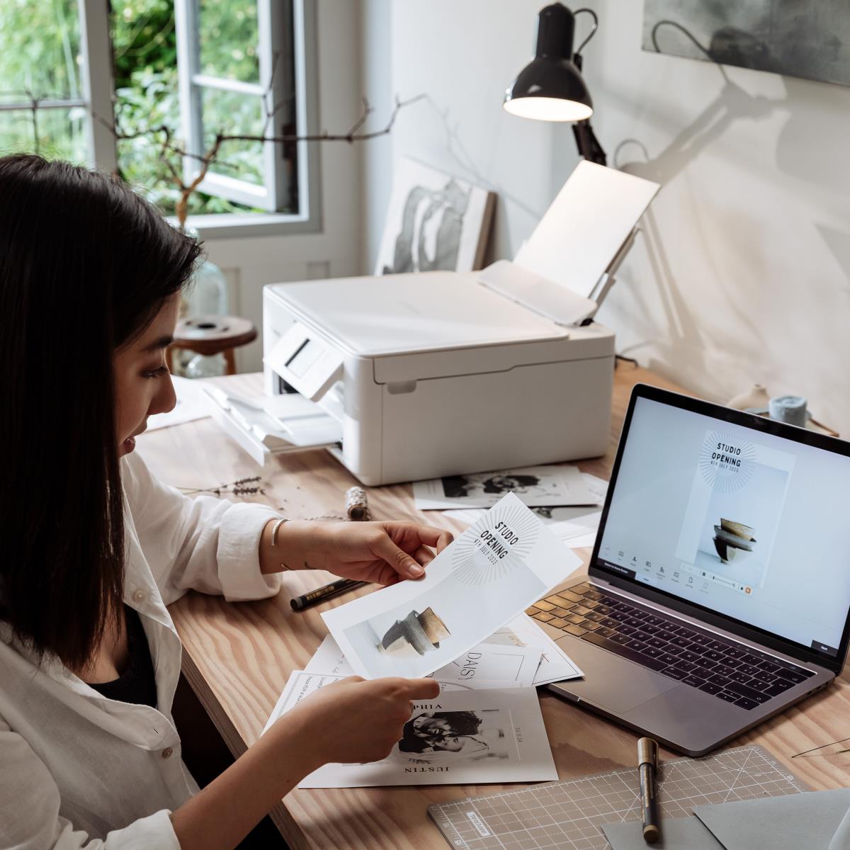 PIXMA TS7650i  A4  Print, Copy, Scan, Cloud. Up to 12001 x 1200 dpi 15ipm (mono), 10ipm (colour). USB/WIFI. AirPrint/MacOS/Windows/(Mopria)Andriod/WIFI Direct thumbnail