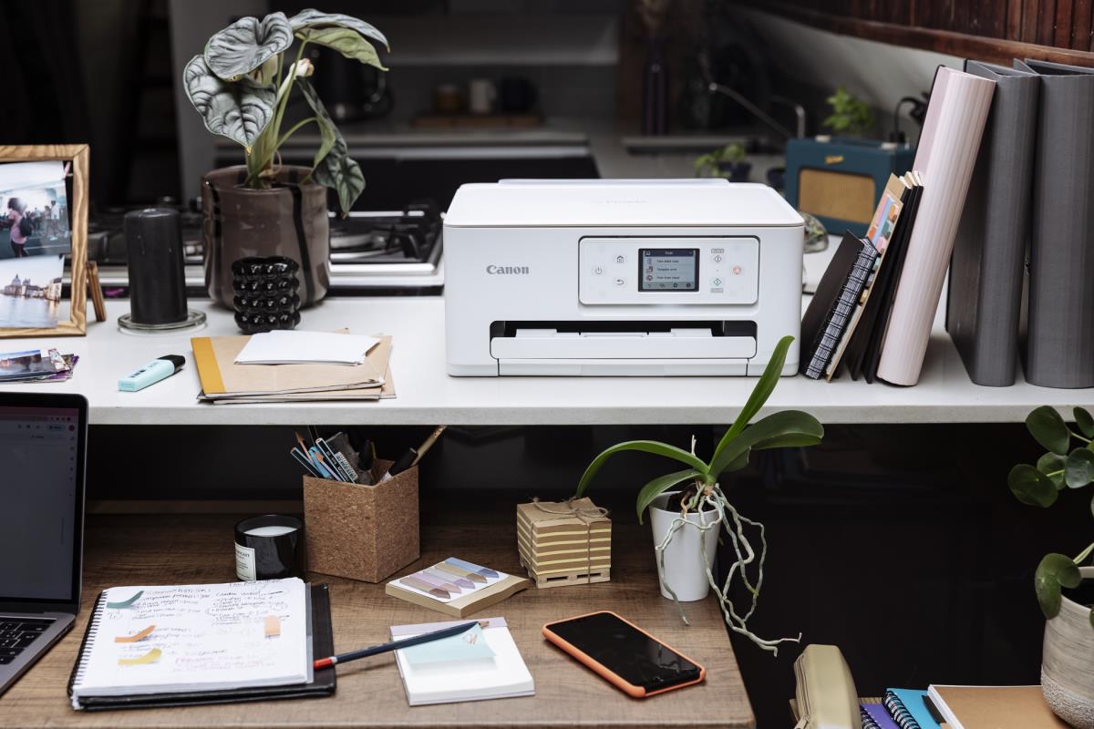PIXMA TS7650i  A4  Print, Copy, Scan, Cloud. Up to 12001 x 1200 dpi 15ipm (mono), 10ipm (colour). USB/WIFI. AirPrint/MacOS/Windows/(Mopria)Andriod/WIFI Direct thumbnail