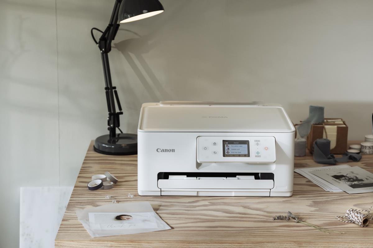 PIXMA TS7650i  A4  Print, Copy, Scan, Cloud. Up to 12001 x 1200 dpi 15ipm (mono), 10ipm (colour). USB/WIFI. AirPrint/MacOS/Windows/(Mopria)Andriod/WIFI Direct thumbnail
